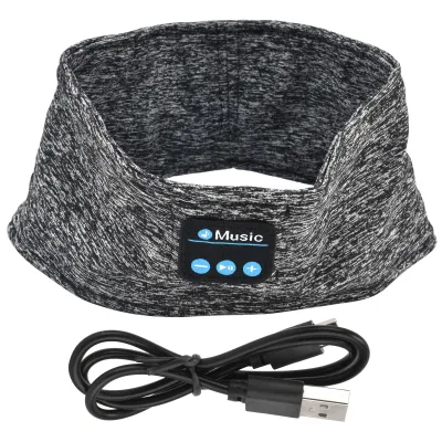 Produktbild von Schlafkopfhörer, Bluetooth 5.0, Stirnband, Geräuschunterdrückung, Schlafkopfhörer für Sport