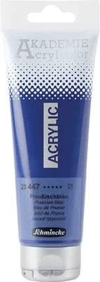 Produktbild von Schmincke 120ml AKADEMIE Acryl color Preussischblau Acryl 23 447 012
