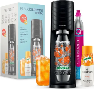 Obrázok produktu pre Sodastream MIRINDA čierny,TERRA M-pack fast
