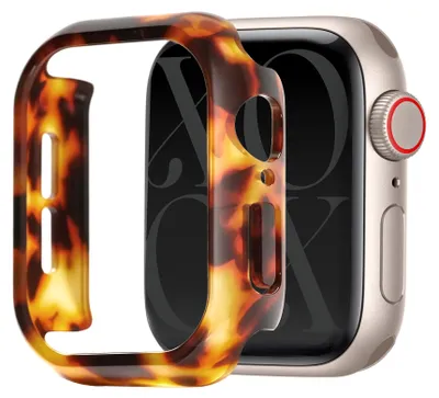 Produktbild von Apple Watch Smartwatch-Schutzhülle mit Kratz- und Stoßschutz im Leopard-Design