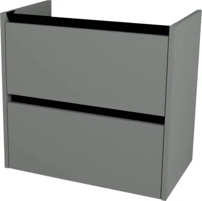 Obrázok produktu pre Kúpeľňová skrinka pod umývadlo Devo Etna 2.0 sivá 67 x 64 x 40 cm ET2-SU2S68-P75
