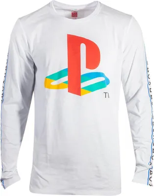 Produktbild von DIFUZED Playstation, T-Shirt, Erwachsener, Männlich, Weiß, Abbildung, 2XL