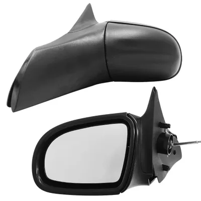 Produktbild von BILMAX Außenspiegel für Opel Corsa B (S93) 1993-2000 Manuell Verstellbar, Schwarz, 0-Pin (Joystick), Links (Fahrerseite)