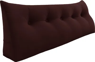 Zdjęcie produktu dla Duża ergonomiczna poduszka na zagłówek aksamitna poduszka klinowa, poduszka do czytania, poduszka klinowa, poduszka na plecy, poduszka wypoczynkowa, poduszka dekoracyjna