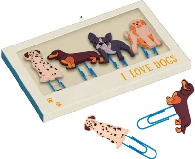 Produktbild von Deko-Klammern – I love dogs