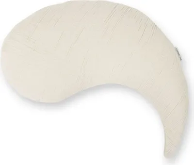 Produktbild von Theraline Yinnie Kissen, inkl. Musselin-Bezug 135 x 35 cm Farbe Sandbeige