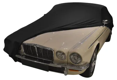Image de Housse de voiture intérieure adaptée à Jaguar XJ Series Noir NEU Bâche de