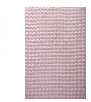 Produktbild von Hochflor Teppich Alessandro Läufer, Farbe: Rosa, Größe:80x150 cm
