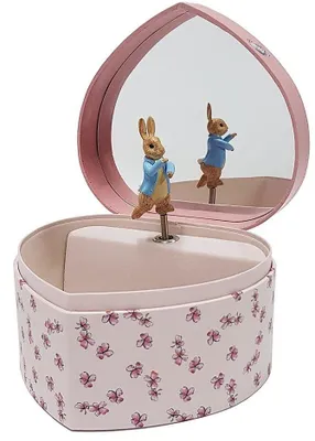 Image de Boîte à musique Trousselier - Grand cœur, Peter Lapin