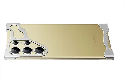 Produktbild von INF Einzigartige Metallrahmenhülle + Objektivfolie für Samsung S23