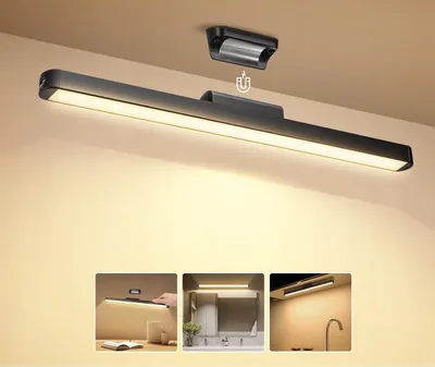 Imagen del producto de Lámpara LED magnética de pared, con carga mediante USB