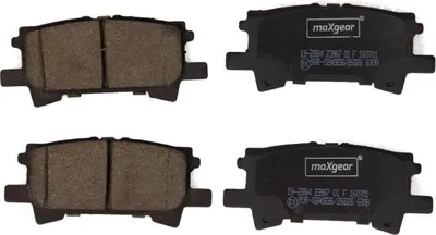 Produktbild von MAXGEAR Bremsbeläge Satz Hinten Bremsklötze für LEXUS RX (MHU3, GSU3, MCU3) 19-2884