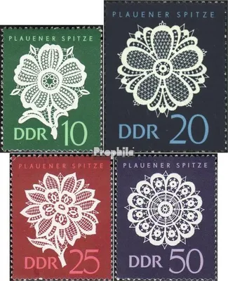 Produktbild von Briefmarken DDR 1966 Mi 1185-1188 (kompl.Ausg.) FDC Plauener Spitze (I)