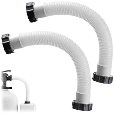 Obrázek produktu pro BazšŠnovš¢ hadice, 2 kusy, 40cm bazšŠnovš¢ hadice, hadice pro bazšŠnovšŠ ?erpadlo, hadice pro pšªskovšŠ filtra?nšª ?erpadlo bazšŠnu, hadice pro bazšŠnovy filtr, bazšŠnovy filtr