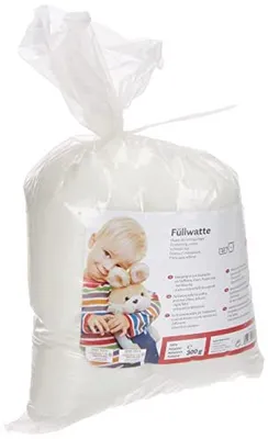 Immagine prodotto di Rayher Hobby Materiale di riempimento ovatta di poliestere Btl. 300 g