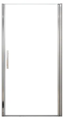 Produktbild von Duschspa Duschtür 76x195cm Nischentür Chrom Pendeltür 6mm ESG Nanoglas Drehtür Duschkabine Duschabtrennung