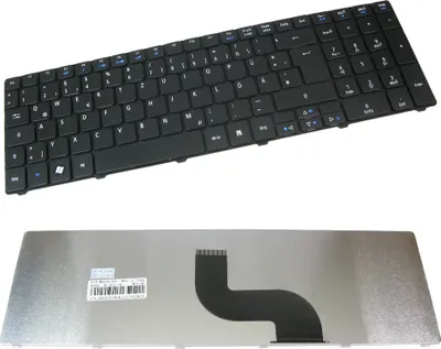 Produktbild von Trade-Shop Original Laptop Tastatur Deutsch QWERTZ für Acer Aspire 75515810T 5410 5536 5538 5250 5810TZG 5830TG