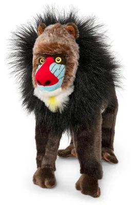Immagine prodotto di Living Nature - Peluche mandrillo, 33 cm, multicolore