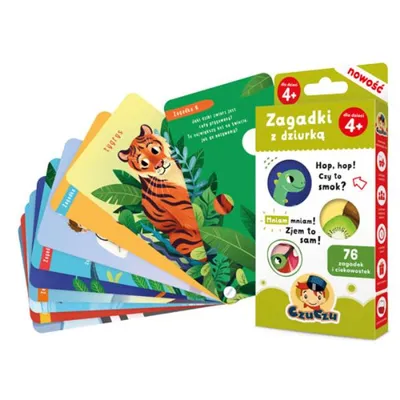 Obrázok produktu pre Zagadki dla dzieci CzuCzu z dziurką 4+
