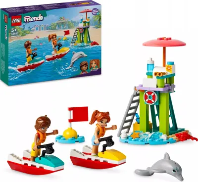 Zdjęcie produktu dla LEGO Friends Plażowy skuter wodny, Zestaw do budowania, 5 lat(a), Plastik, 84 szt., 143 g