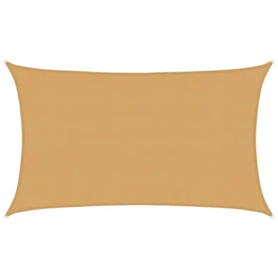 Produktbild von Sonnensegel 160 g/m² Rechteckig Sandfarben 5x8 m HDPE