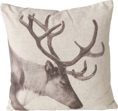 Immagine prodotto di Cuscino decorativo in cotone STAG, 45 x 45 cm, beige