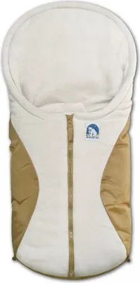 Produktbild von Heitmann Fußsack „Eisbärchen“ sand/beige