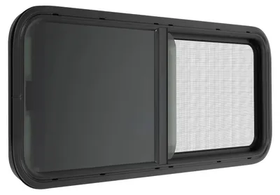 Produktbild von Wohnwagen-Seitfenster, Schiebetür - 1000 x 400 mm - Aluminiumlegierung - Universell