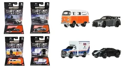 Produktbild von Matchbox Moving Parts Ford GT40, Auto, 3 Jahr(e), Metall, Schwarz