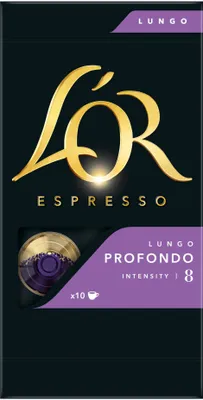 Produktbild von L'Or Espresso Lungo Profondo | 10 Nespresso® komp. Kapseln