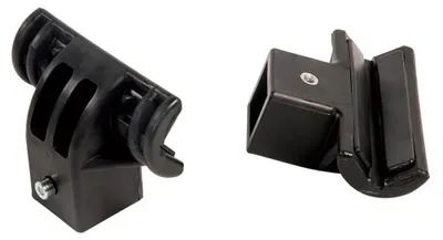 Produktbild von Bicisupport Bsr01/07/43/44 Set 2 Schuhe Für Klemme Schwarz  Schwarz One Size