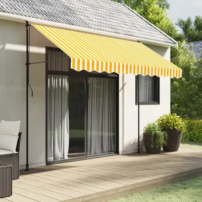 Obrázok produktu pre Maison Exclusive – Markíza, žltobiela, prúžkovaná, 300 cm