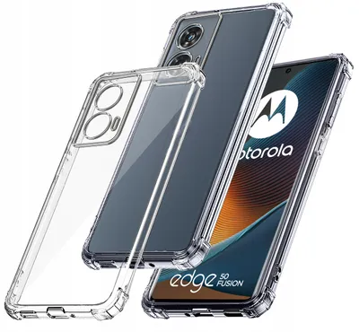 Produktbild von Pancerne-Hülle für Motorola Edge 50 Fusion – stoßfeste, transparente Schutzhülle