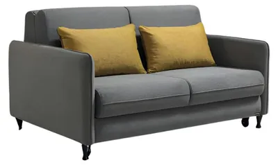 Produktbild von Stoff Sofa 2 Sitzer Couch Textil Schlafsofa Polster Garnitur Bettfunktion