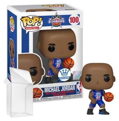 Produktbild von Funko Pop! Sports: Basketball - Michael Jordan #100 Funko Exclusive