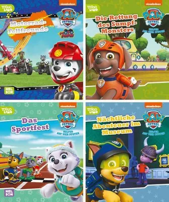 Produktbild von Nelson Mini-Bücher: PAW Patrol 17-20