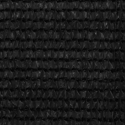 A close-up view of black mesh fabric.