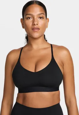 Produktbild von NIKE W NK DF INDY LGT SPT BRA Schwarz/Schwarz/Schwarz S
