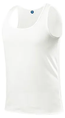 Image de Starworld - Haut sans manches pour homme, course à pied LT4388 (XL) (blanc)