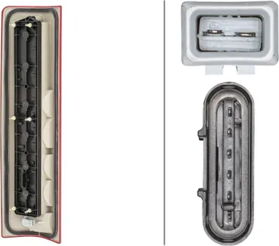 Produktbild von Rückleuchte rechts 12 V R5W Glühlampen-Technologie HELLA für u.a. IVECO DAILY