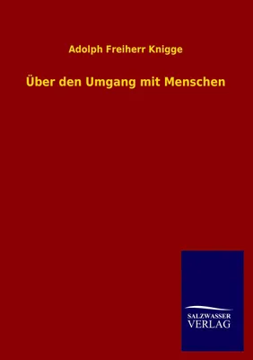 Produktbild von Über den Umgang mit Menschen