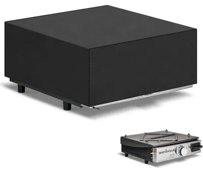 Productafbeelding van Afdekking voor gasgrill en plancha, UV-bestendig, weerbestendig, 65x60x25 cm