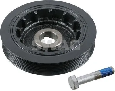 Produktbild von SWAG 62 94 7164 Riemenscheibe Kurbelwelle für LAND ROVER Range Rover Evoque (L538) 158mm 5-Rippen