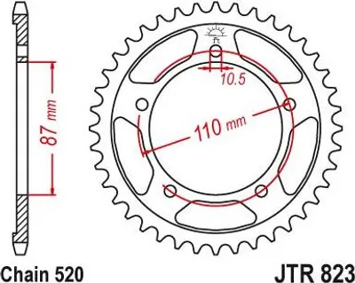 Obrázok produktu pre Sprckt Rr Sv/Gs 47T