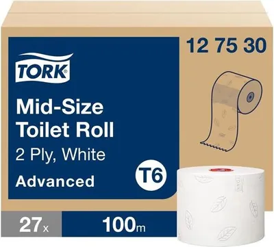 Obrázek produktu pro Tork 127530, Bílá, 100 m, 9,9 cm, 13,2 cm, 3,5 cm, 306,9 g