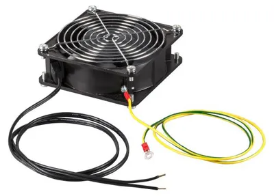 Produktbild von EFB Einbaulüfter für Wandverteiler mit Lüftergitter und Kabel