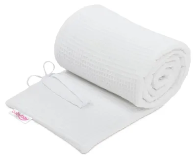 Produktbild von babybay Nestchen Waffelpiqué passend für Modell Maxi, Boxspring, Comfort und Comfort Plus, weiß