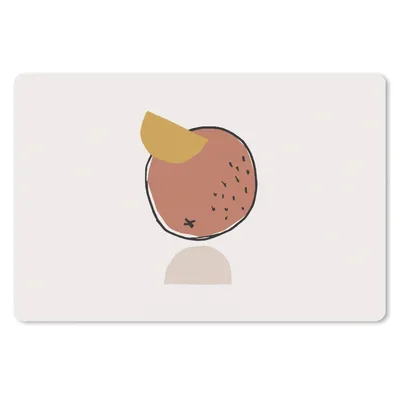 Produktbild von MuchoWow® Mauspad Mousepad Sommer - Kokosnuss - Braun - Weiß 27x18 cm - Mousepads - Maus Mat - Pad - Mausunterlage - Büroartikel - Desk Matten