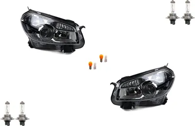 Obrázok produktu pre Johns, vhodné pre svetlomety Nissan Qashqai J10 03/10- + light mit. Sada ?avá pravá