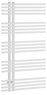 Produktbild von Sapho Handtuchheizkörper - Badheizkörper Nympha, 600x1122 mm, 485 W, weiß 1805-16